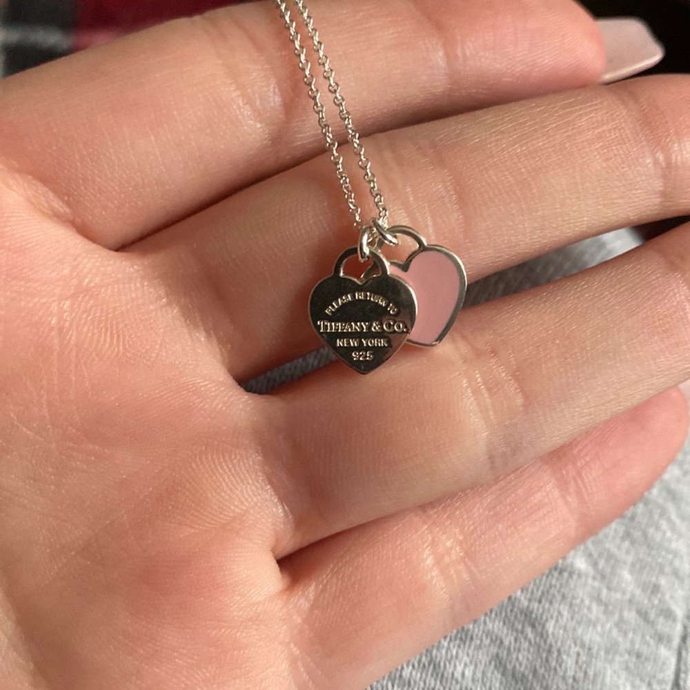 Tiffany and co heart necklace